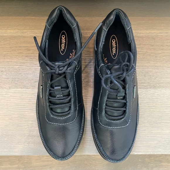 Aetrex Holly Lace Up Oxford in Wide Width in color Black **NEW IN BOX** - Picture 7 of 8